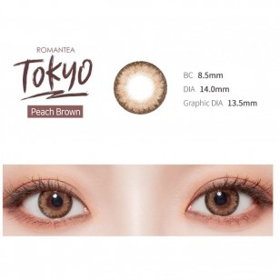 Romantea Tokyo PEACH BROWN(月拋)